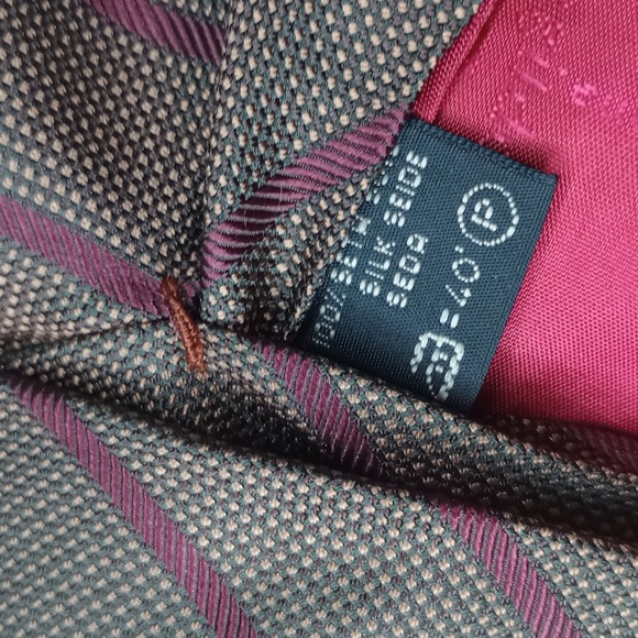 Ermenegildo Zegna 100% silk Tie Made in Italy - Picture 4 of 9